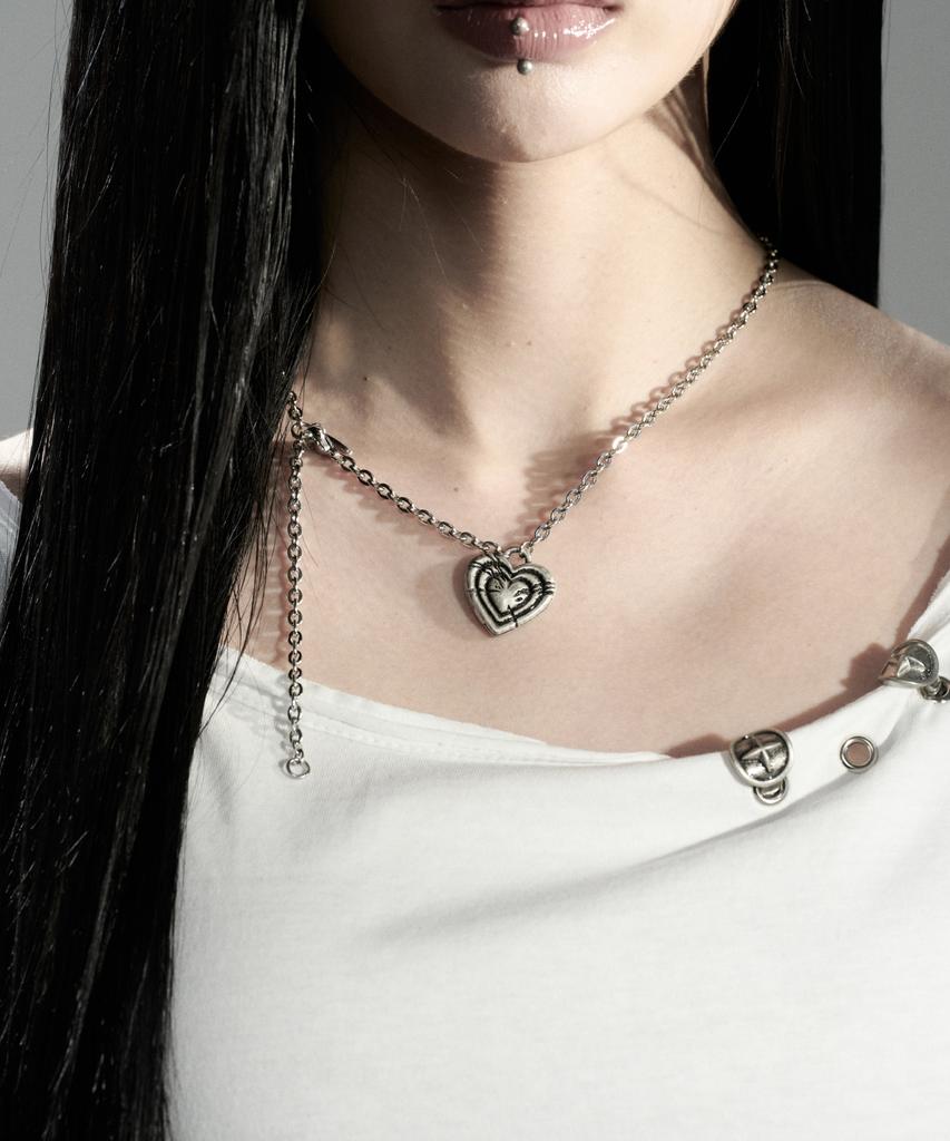 Sentiments No.724 [Burnish] Necklace