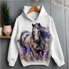 Funny Animal Hoodies Chicken Squirrel Horse 3D Print Women's Hooded Sweatshirts Pullover Y2K Tops Tracksuit Unisex Coat Clothing