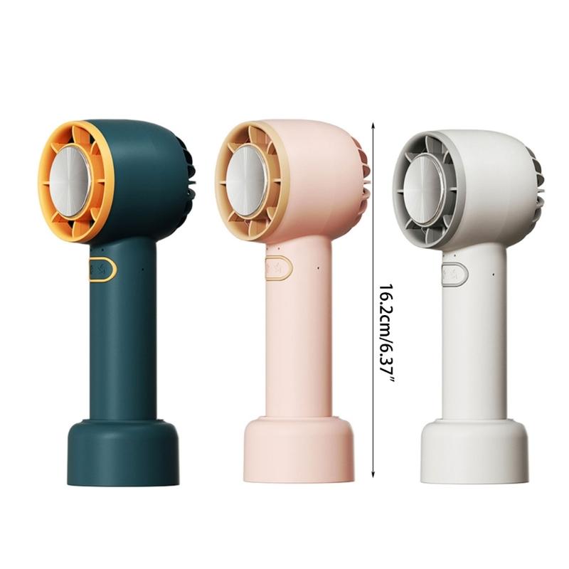 Rechargable Cooling Fan Comfortable Mini Pocket Fan Handhelds Cooling Fan Lightweight Desk Fan Travel Holiday Must Haves
