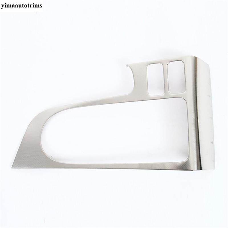 Central Control Shift Gear Shift Panel Water Cup Frame Cover Trim Stainless Steel Accessories For Hyundai Sonata 11th 2024 2025