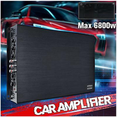 6800W 4-Kanal Auto-Verstärker HiFi Auto-Audio Modifikation Leistungsverstärker Hohe Leistung Ultradünner Audio-Lautsprecher