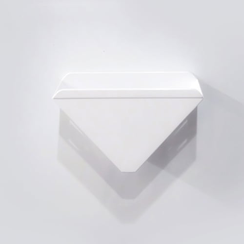 Towa Sangyo Magnetic Bathroom Bath Sponge Holder, Approx. 14 x 6.1 x 8.5 cm, Magnetic SQ, Floating Storage, Rust-Resistant Resin Sponge Holder