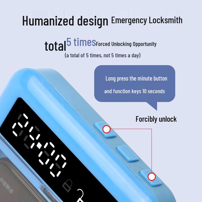 Selbstdisziplin Handy-Timer Schlossbox