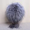 Winter Women Luxury Fur Hat Natural Fur Knitted Mink Fox Pom Pom Fur Hats With Balls Stylish Warm Fashion Girls Beanies Caps