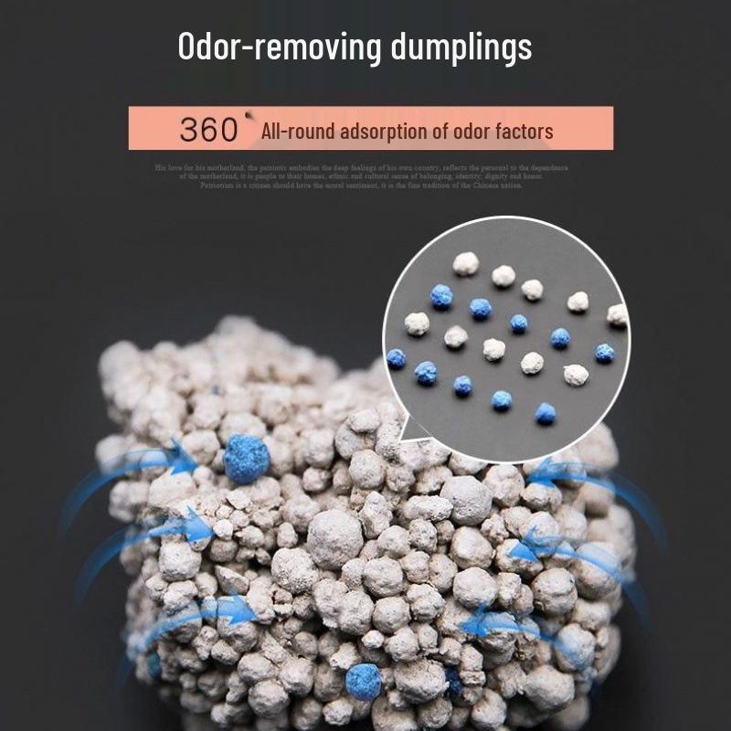 Deodorizing Bentonite Cat Litter - Available In 50 Lbs, 20 Lbs, 10 Lbs, 1 Lb Bags with Large Granules
