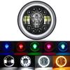 7 Inch Motorcycle LED Headlight for Motorcycle JEEP Wrangler JK Harley Touring Road King Yamaha 7Inch Round LED Headlight