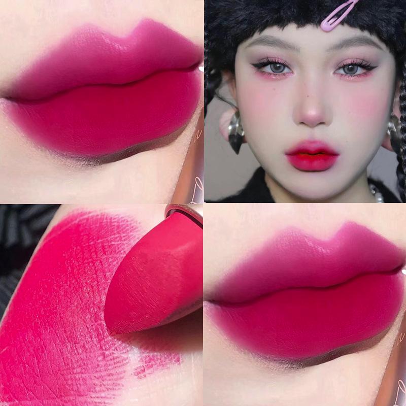 

McCarthy Lun Orange Series Waterproof Matte Lipstick - Warm Orange for Summer, Whitening, Student-Friendly, Niche Brand.