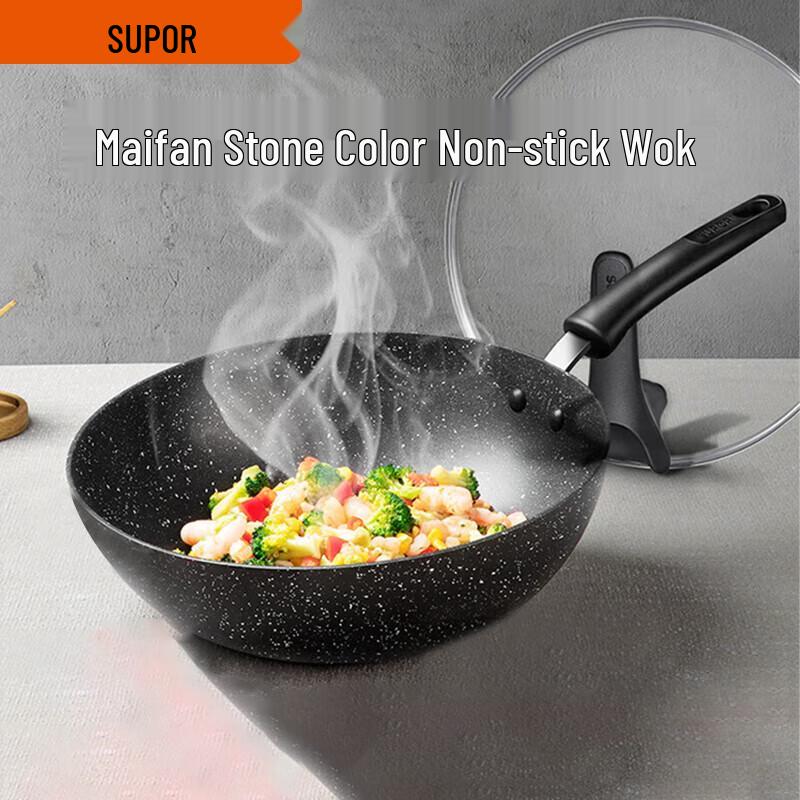 SUPOR Healthy Starstone Non-stick Wok