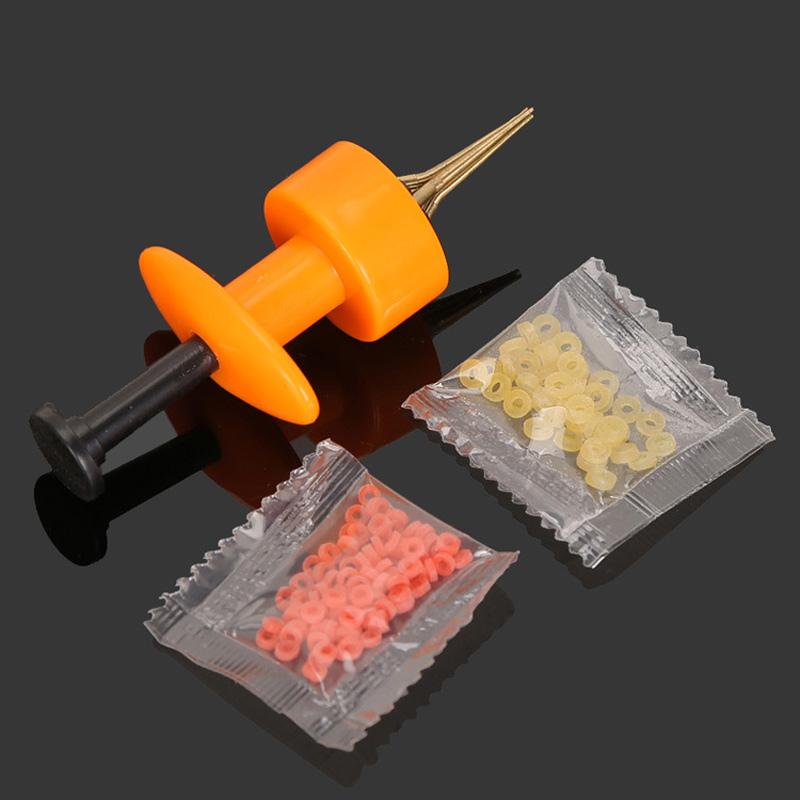 1Set Earthworm Bloodworm Clip Particles Bait Clip Red Worm Bait Clip Fishing Tackle Fishing Tools Fishing Baits Elastic