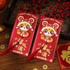 6pcs Chinese Style 3D New Year Money Pocket Blessing Good Luck Red Packet  Wedding Birthday