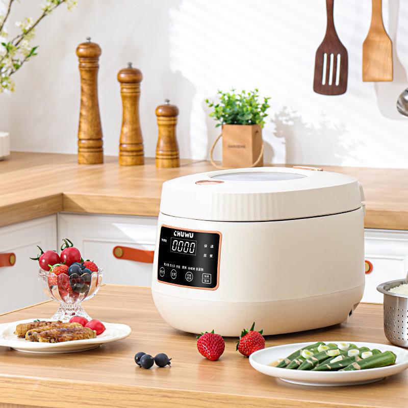 Chuwu 3L Smart Rice Cooker with Voice Control & Soup Separation, Ideal for New Homes