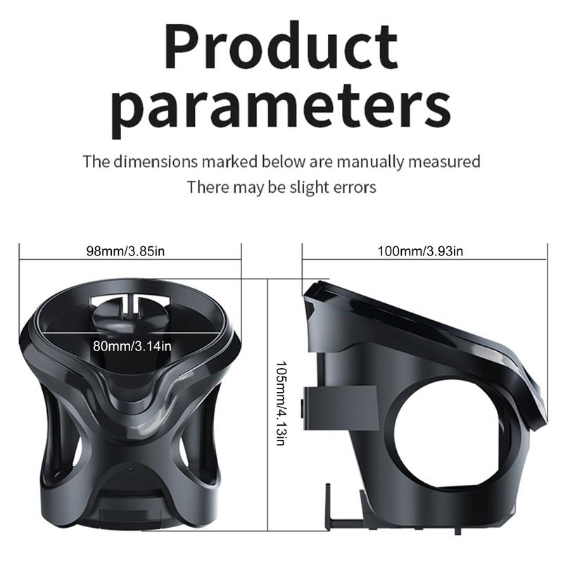 Car Cup Holder Truck Cup Rack Holder Adjustable Drink Stand Air Vent Cup Mount LED Lighted Storage Rack Car Accessories For Mugs