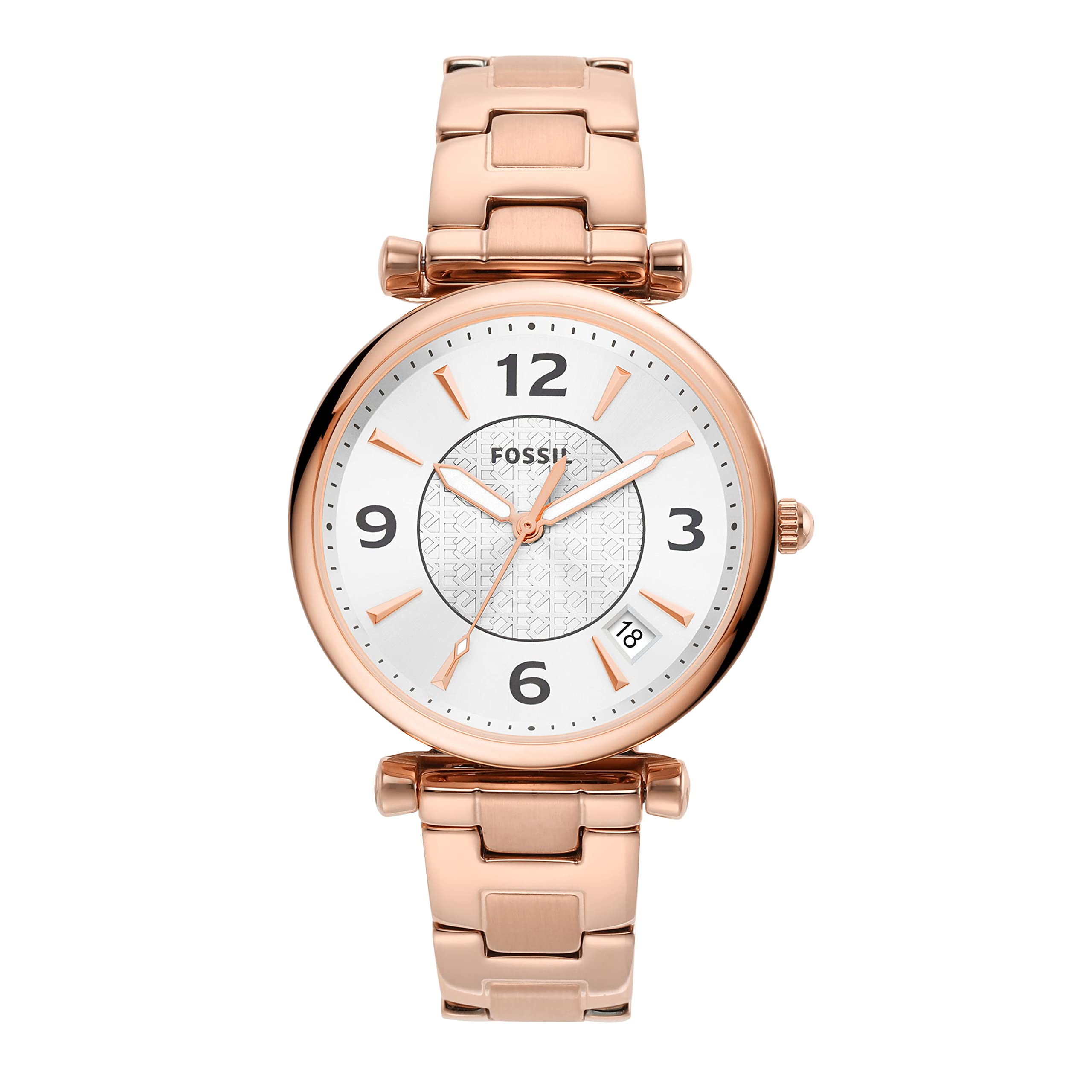 

CARLIE ES5158 Watch Pink Gold [Fossil] Women s