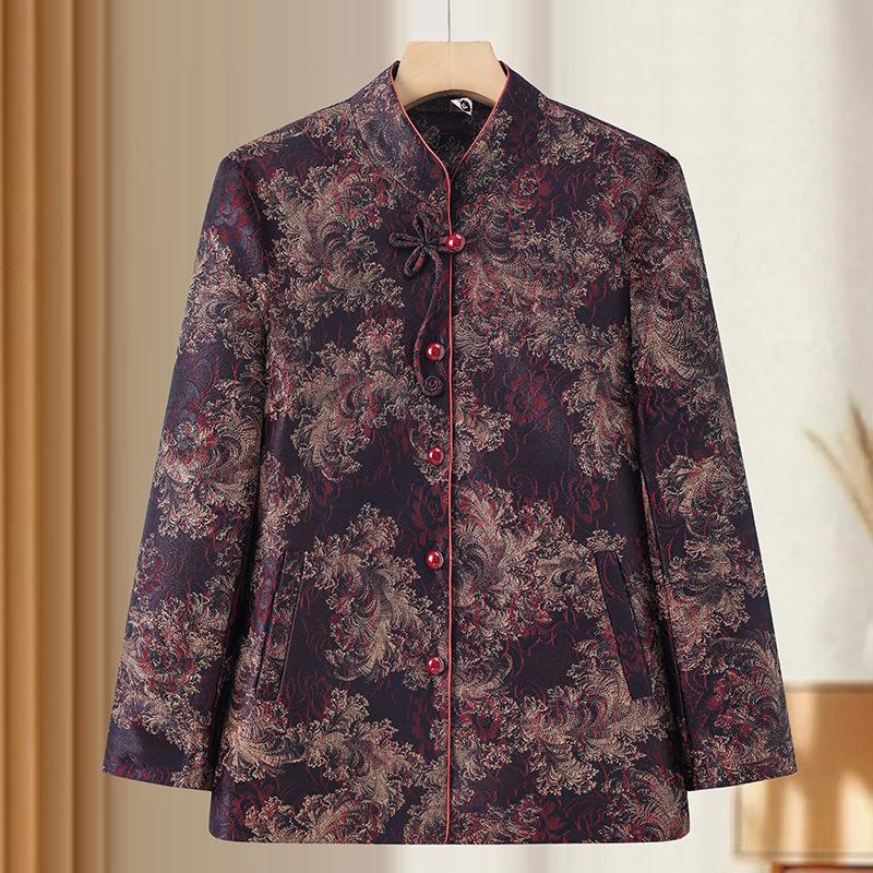 

Женские осенне-зимние пальто, небольшие воротники-стойки, новые пальто и одежда 5XL [Recommended 150-80 kg]