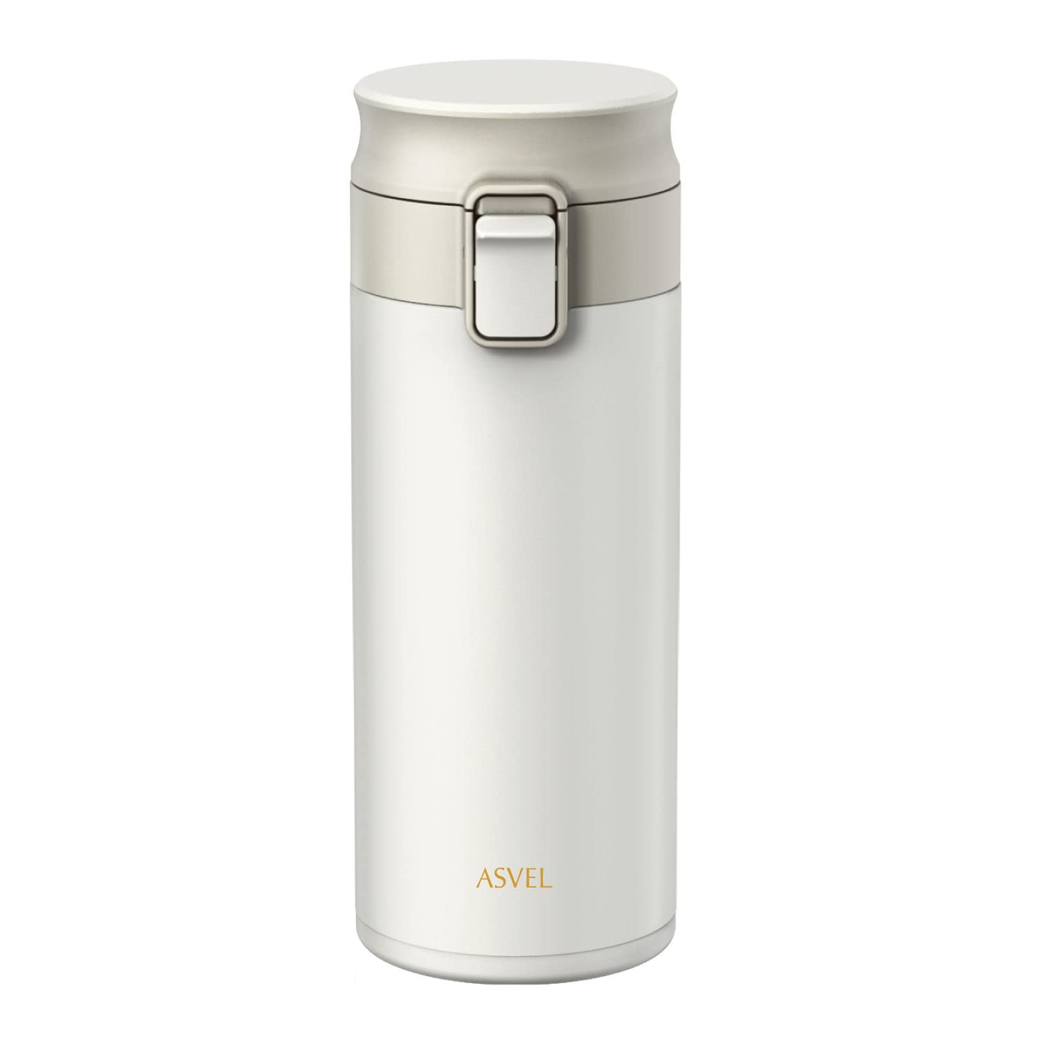 

Asvel Vacuum Insulated Tumbler TLW350, Easy to Clean, 350ml, White, Earth Tones, A3311