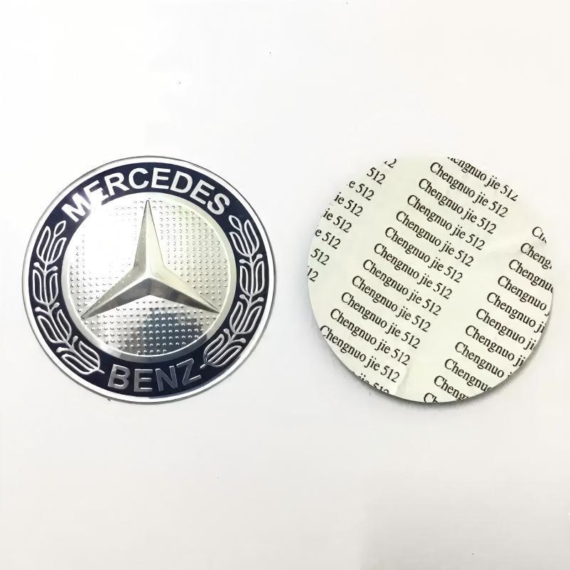 56/65mm Black Wheat Ear Wheel Hub Cap Emblem for Mercedes