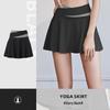 Quick-Dry Colorblock A-Line Skort for Outdoor Sports & Yoga