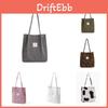 Modische Cord-Schultertasche mit robustem, verschleißfestem Design