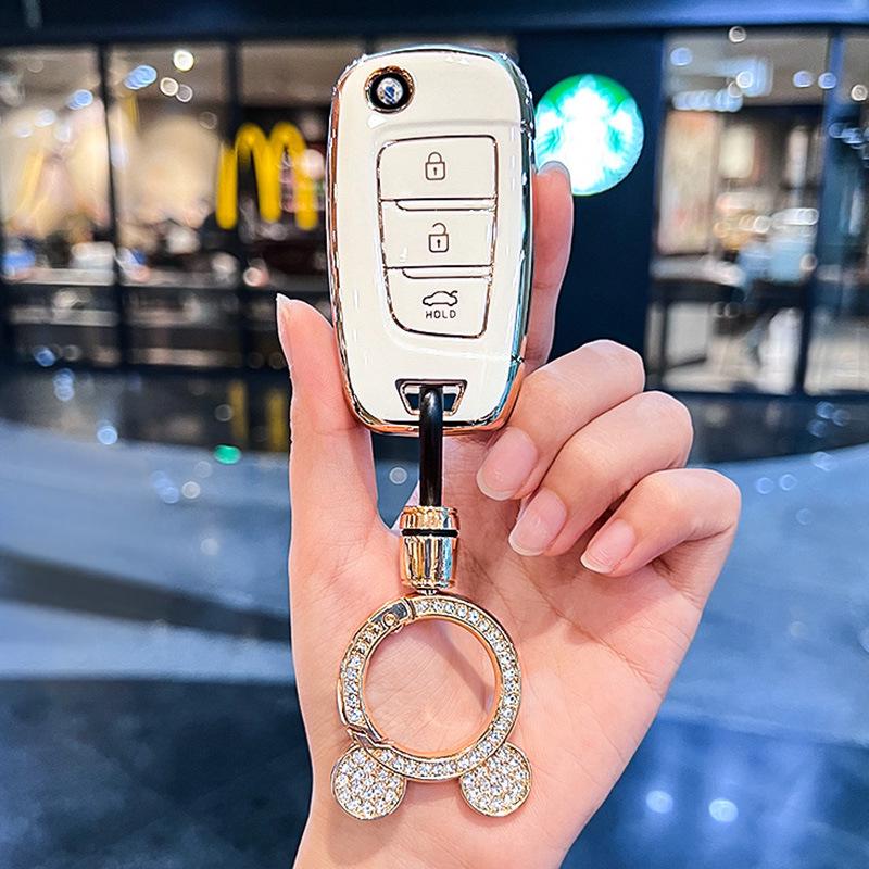Hyundai Key Case for Ix35, Langdong, Mingtu, Lingdong, Elantra, Yue Dong, Ix25, Reina, Festiva