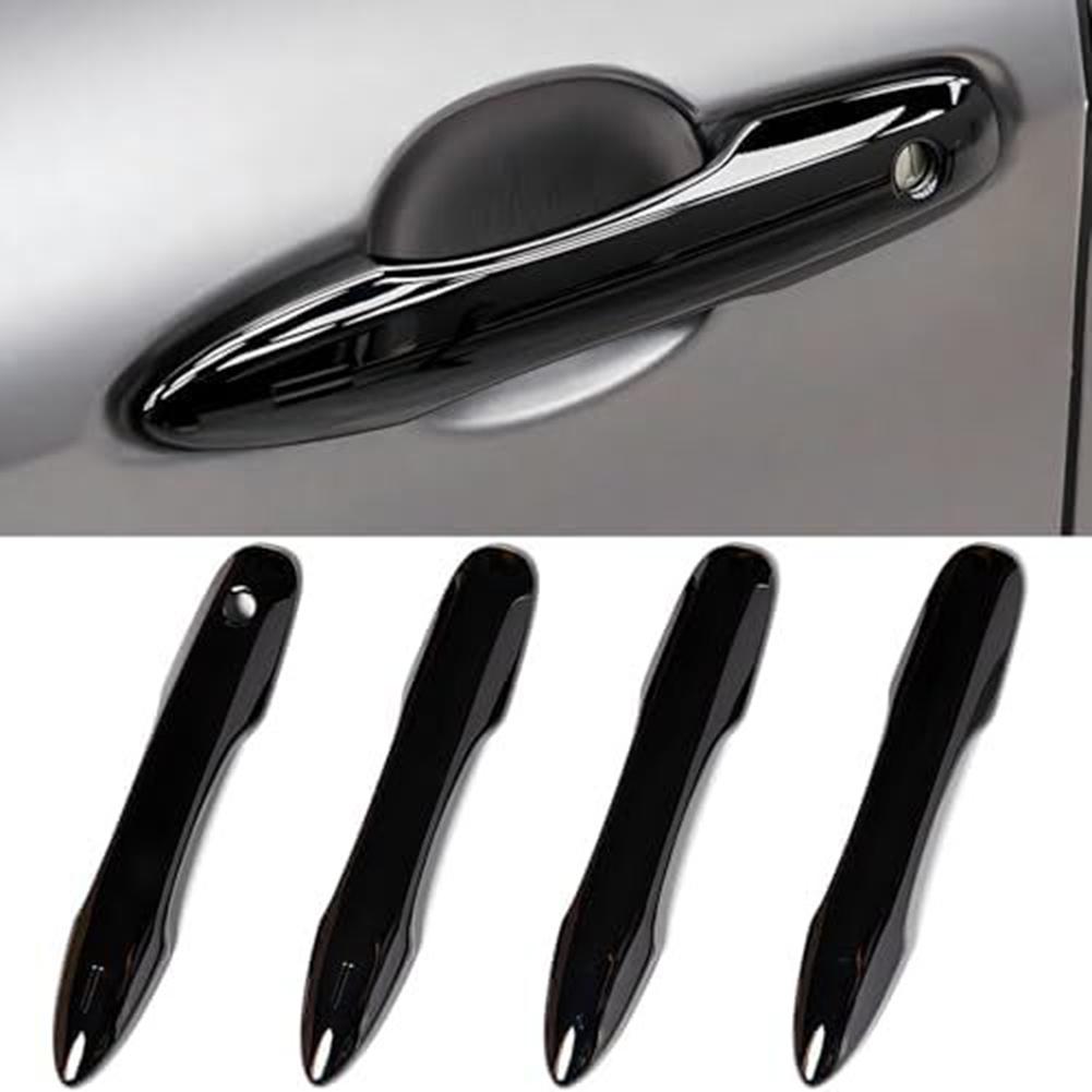 4pcs Black Door Handle Cover Door Pull Cover For Toyota For Camry For Corolla For Avalon Replacement Automobiles Parts