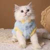 Cats Fuzzy Vest Winter Warm Outfit Cat Daily Outing Clothes Fluffy Pets Coat Cute Dog Sweater for Girl Boy Kittens Puppies Small Dogs