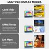 UPERFECT Delta Max 18.5-inch Dual Screen Portable Monitor, 1920*1080 IPS Screen, 100Hz Refresh Rate, 100% sRGB, Built-in Speaker, Driver Free