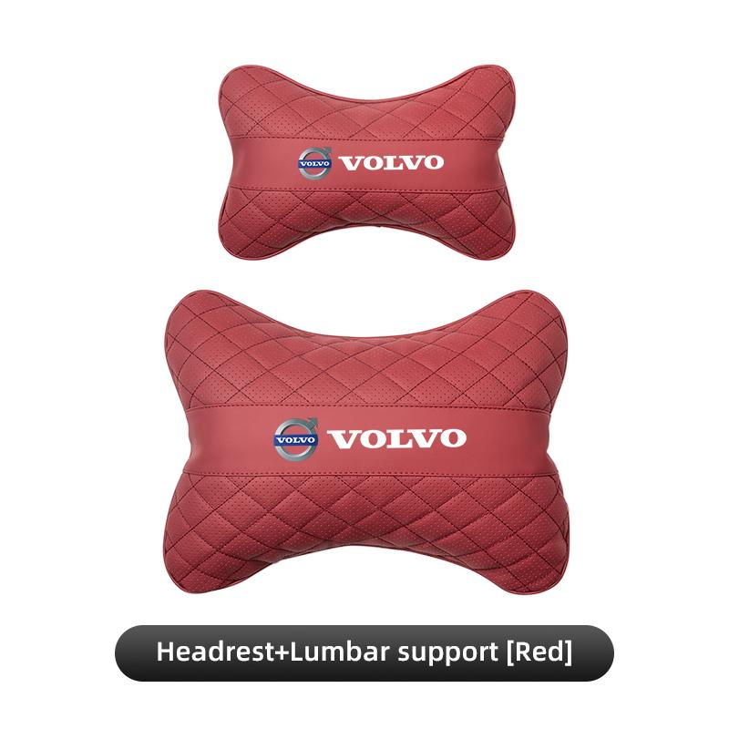 Volvo Car Seat Neck Pillow Headrest Lumbar Support Accessories For Volvo Xc60 Xc90 V40 V60 S60 V50 V90 S80 C40 XC40 V70 XC70 C30