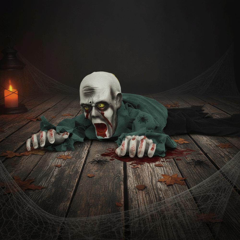 Electric Yard Bloody Zombie Voice-activated Escape Room Climbing Ghost  Haunted House Prop