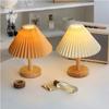 New Nordic LED Desk Lamp USB Plug Interior Lighting Bedroom Bedside Night Light Retro  Cafe Desktop Decoration Table Lamps