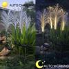 1/2pcs Solar Garden Light Outdoor Waterproof Reed Light Thanksgiving Wedding Party Decora Garden Fences Lawn Solar Power Lamp