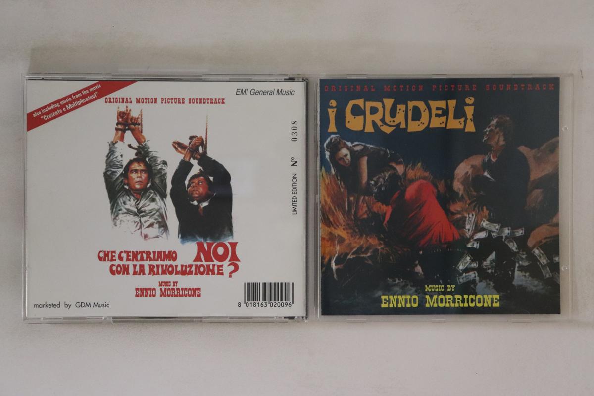

CD OST ENNIO MORRICONE I Crudeli GDM2009 GDM 1995 Italy Soundtracks Musicals Used