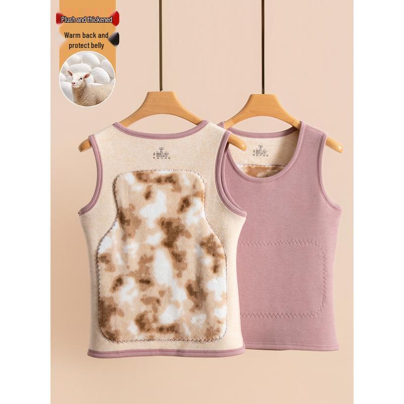 JingJingRS Women s Thermal Wool Sleeveless Vest