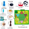 8-in-1 Wooden Multi-Game Board Set