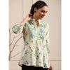 Indisches Bollywood Freizeitkleidung Oberteil Kurti Set Damen Designer Ethnisch Kurta Set Kleid