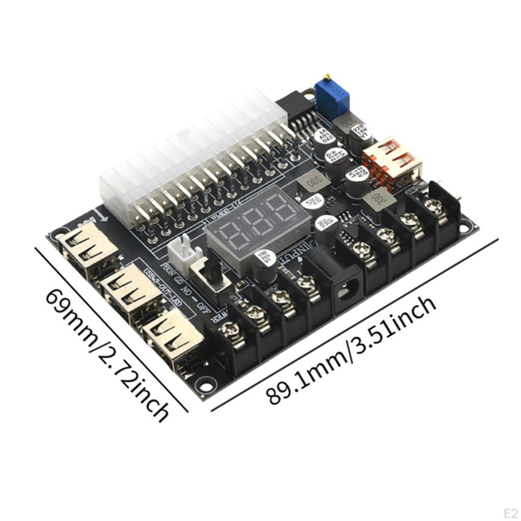 Power Supply Breakout Board Module, Adjustable Voltage, Adapter Module