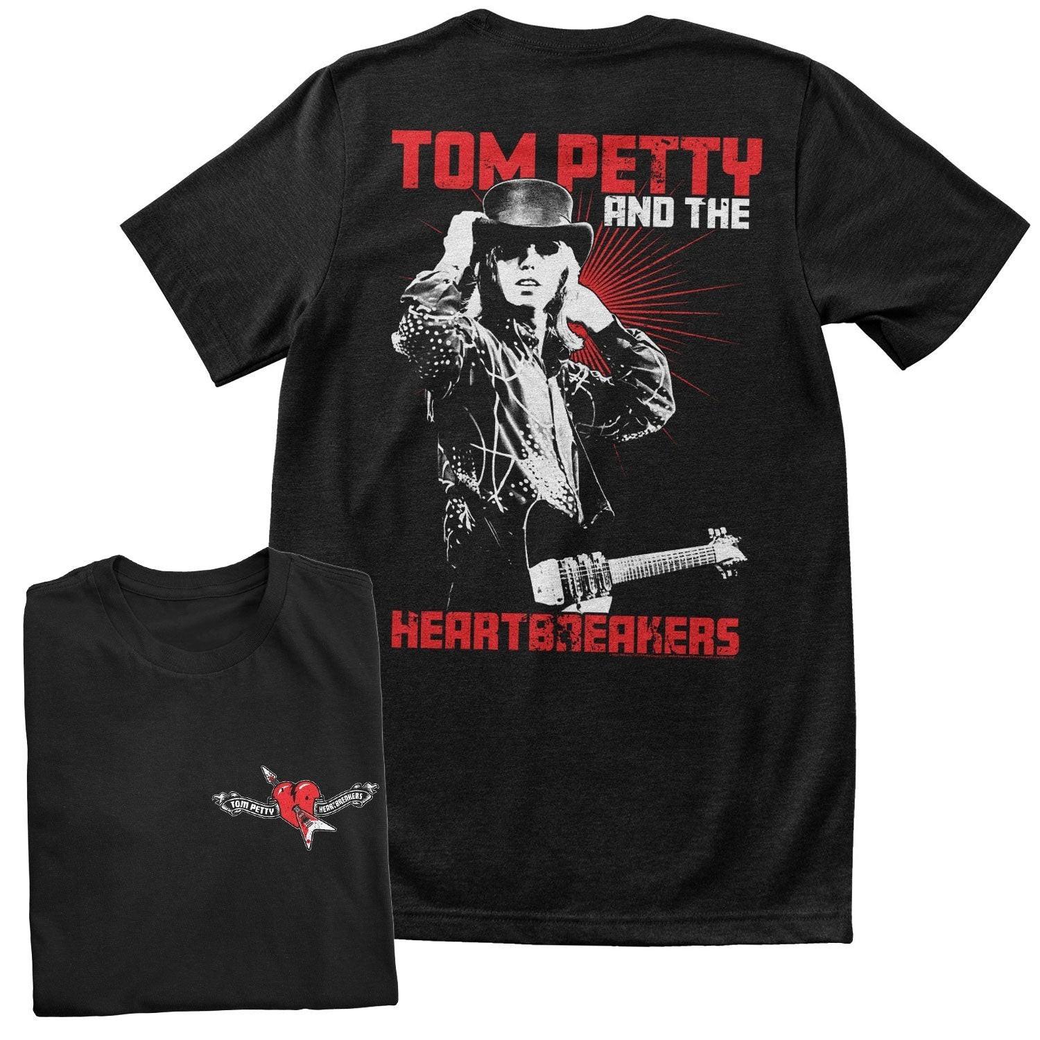 Officially Licensed Tom Petty The Heartbreakers Free Mens T-Shirt XL
