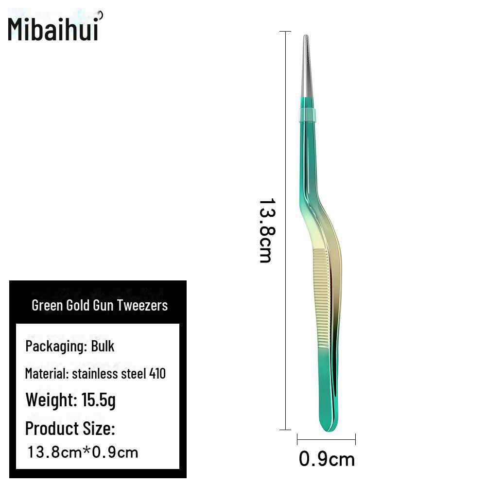 Baby Ear and Nose Cleaning Tweezers - Thickened Earwax and Navel Clip for Children