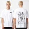 Hot Sale Anime Black Stones Oosaki Nana Honjo Ren T-shirt Y2K Unisex Cotton Short Sleeve Oneck Tees Loose Streetwear Daily Tops