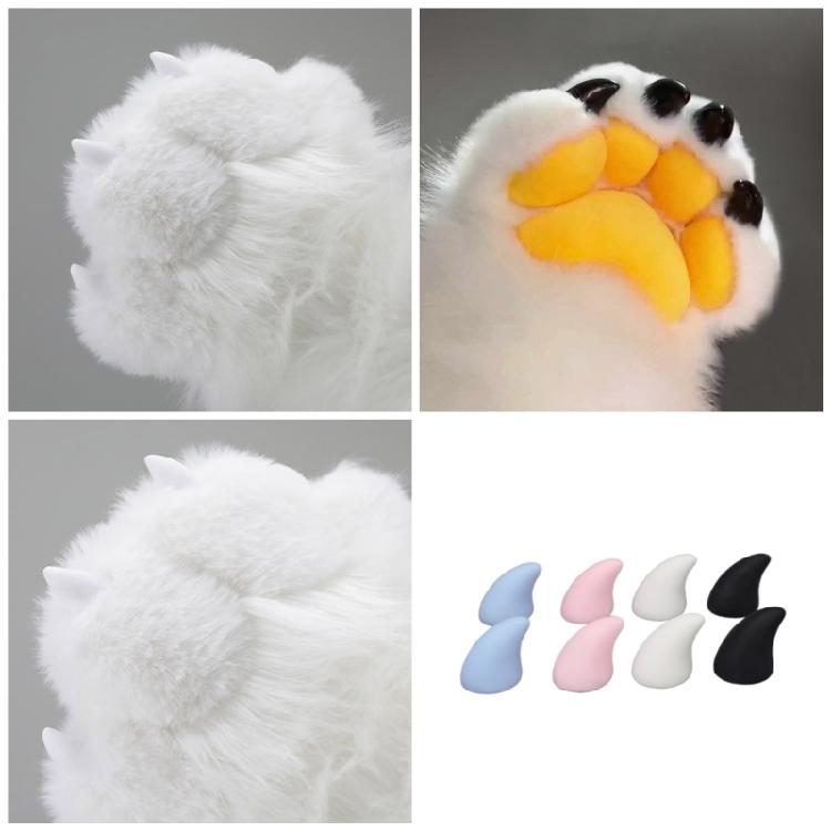 Set of 8 Artificial Animal Nail Comfortable Wear Resin Creature Talon Accessory