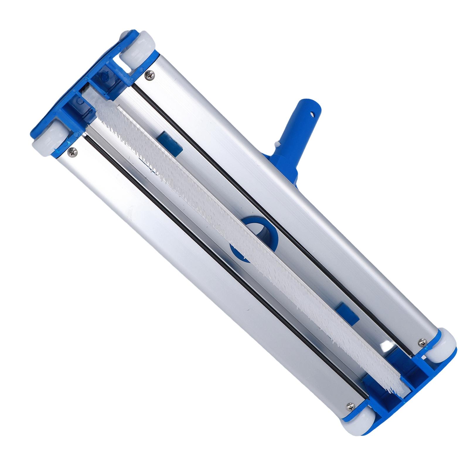 

Swimming Pool Vacuum Head 45cm Width Heavy Duty Aluminum Base Pool Vacuum Head Attachment with Brush