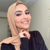 Ramadan Women Muslim Chiffon Hijab Shawls Scarf Modal Cotton Jersey Hijabs Plain Soft for Lady Voile Head Wraps Islamic Turban