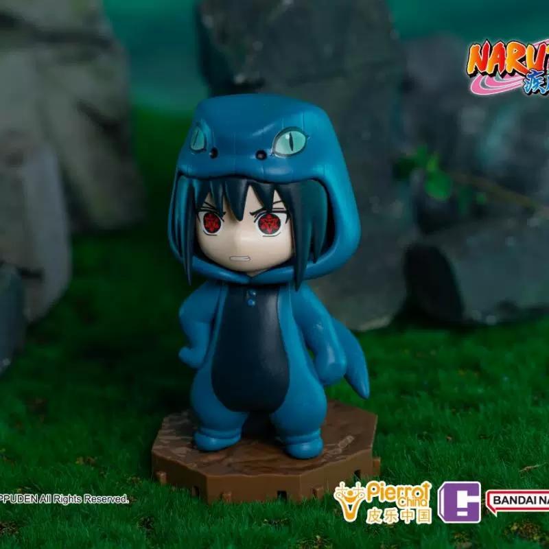 In Stock Bandai Naruto Pajamars Blind Box Chibi Pajama Style Figures Christmas Gifts Desktop Decoration Collection Trendy Toys