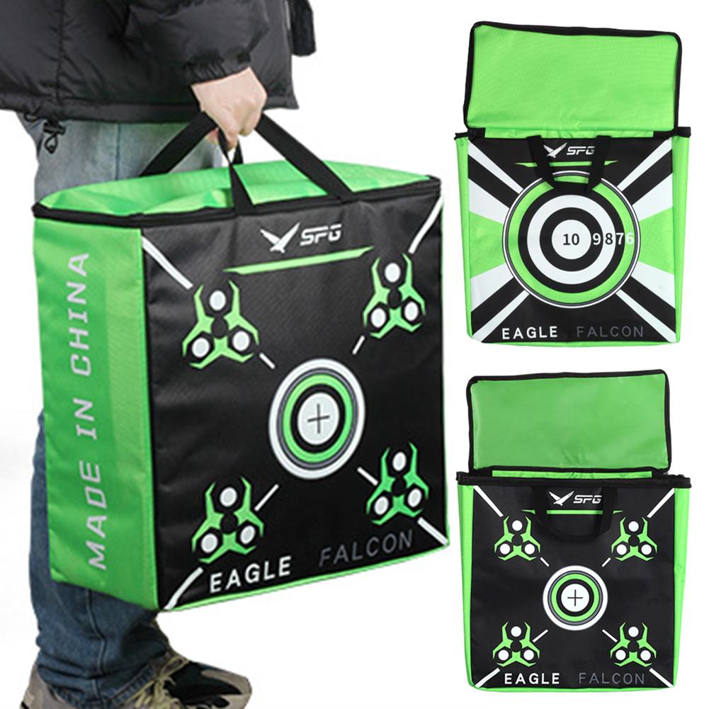 Archery Target Bag Archery Target Cover Bag Water Resistant Portable Bow Target Refillable with Carrying Handle for Backyard