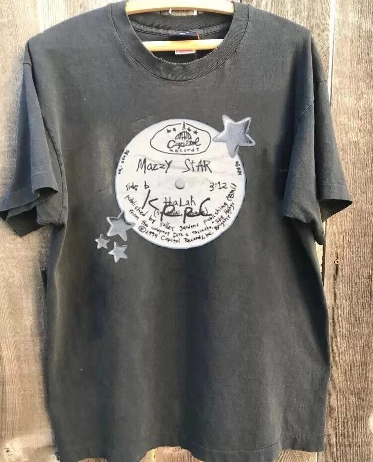 Mazzy Star Shirt, Mazzy Star Retro Charcoal Reprint T-shirt Unisex S-5XL Go100 Unisex T-Shirt S