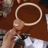 Beech Wood Embroidery Frame Lap Stand Adjustable Clamp Needlework Stand  Lap Use