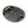 Mongolian Eagle Retro Zinc Alloy Belt Buckle | Antique Tin Finish | Knight Design
