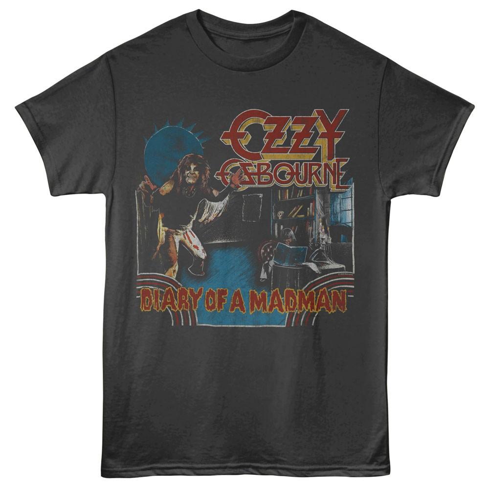 Ozzy Osbourne Diary Of A Madman Men T Shirt Rock Band Music Merch XXXXL