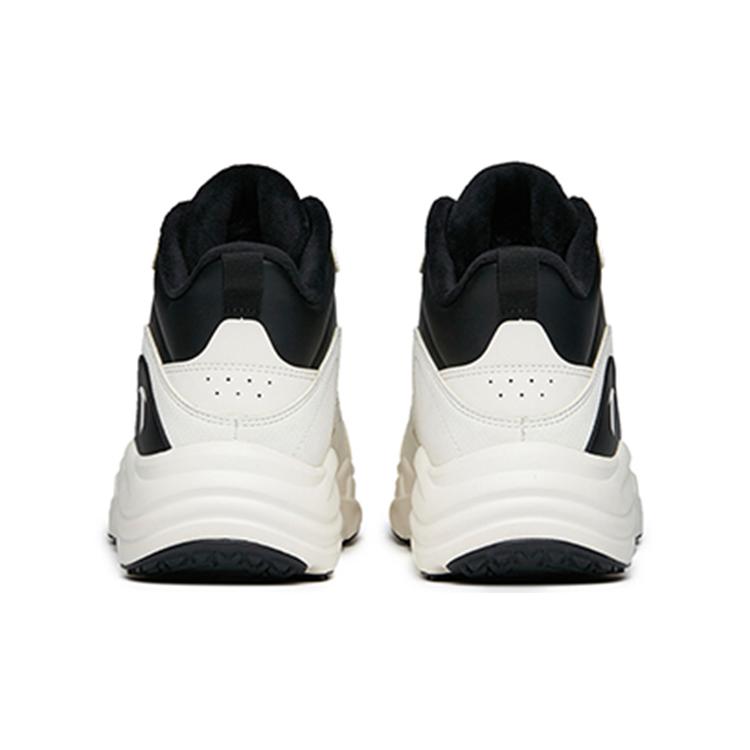 Anta Cushioning, Wear Resistant Low Top Casual Shoes Women's Black White 122148984-1