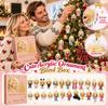 Christmas Advent Calendar Days with 2D Flat Acrylic Ornament