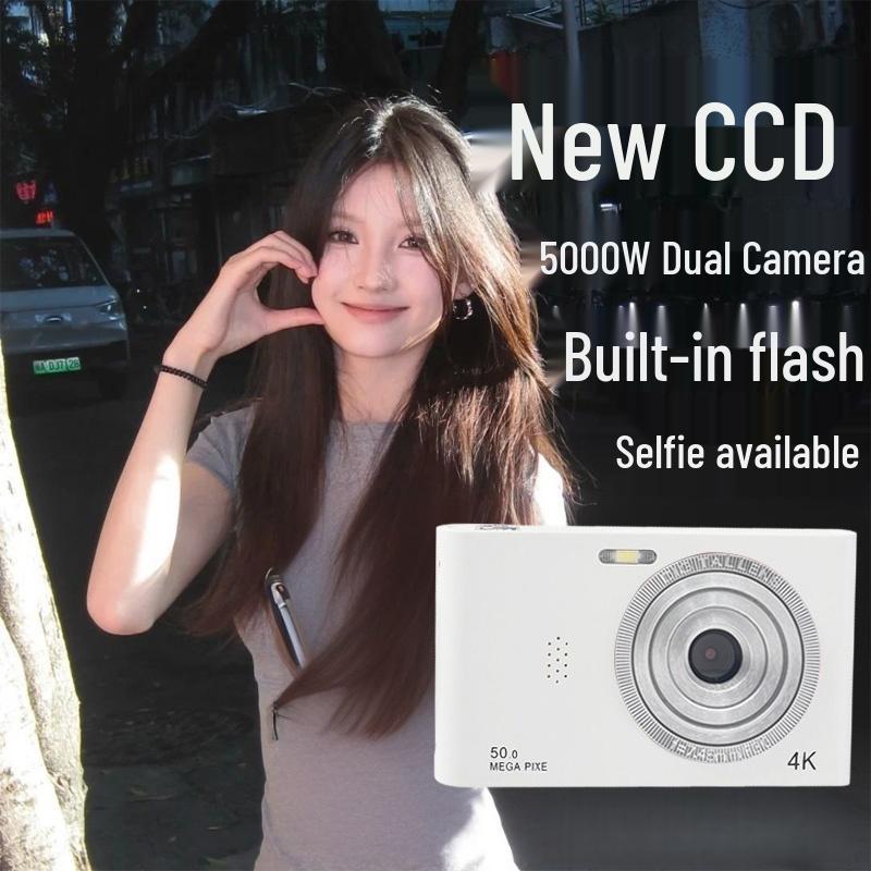 

5MP HD Dual-Lens Cute Portable Selfie Camera D02 - Student Entry-Level